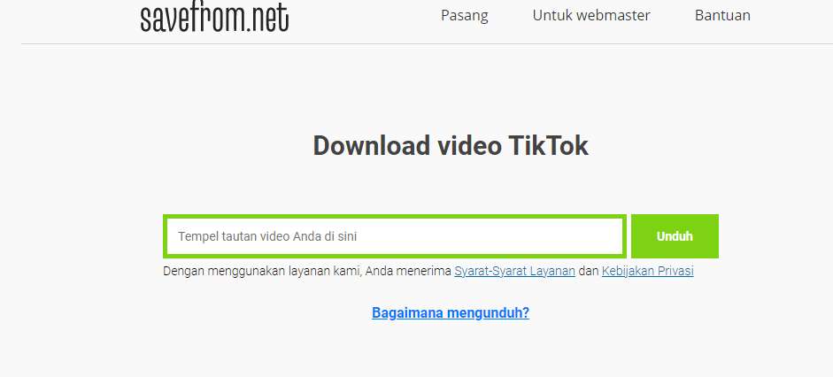 Cara Download Video Tik Tok Tanpa Watermark
