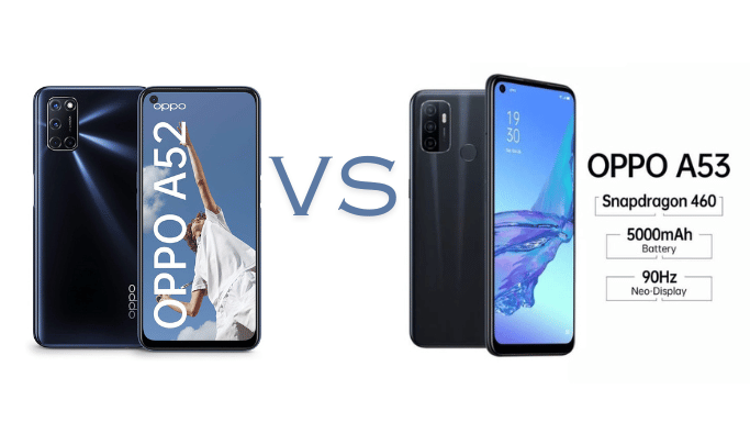 Perbedaan Oppo A52 dan A53